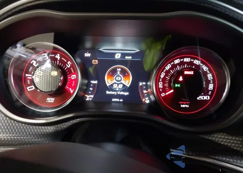 2016 Dodge Challenger Srt Hellcat из США, поврежденный, VIN 2C3CDZC90GH314628